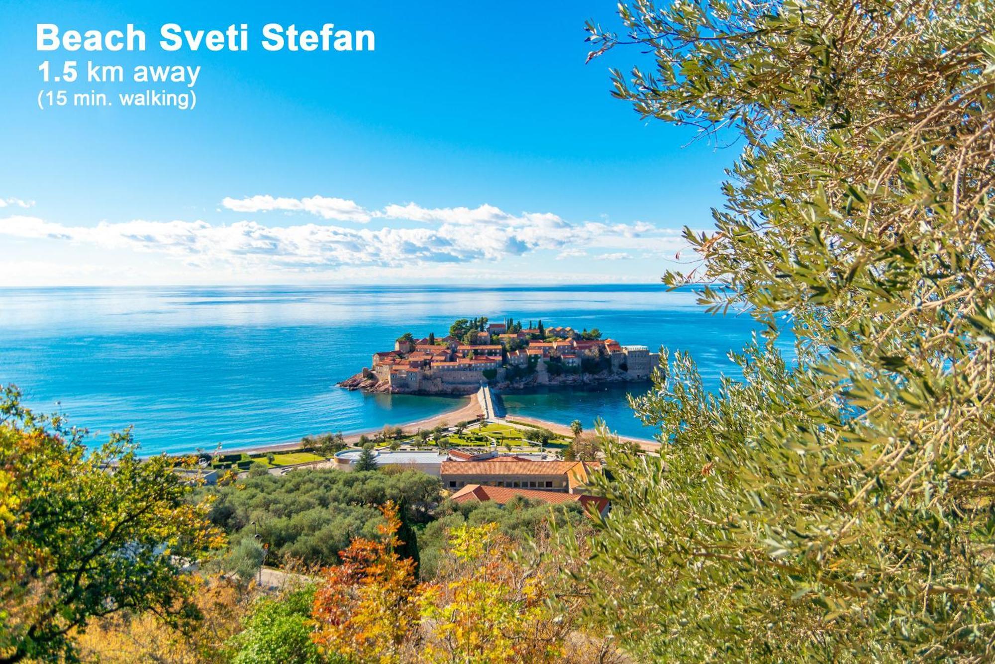 Apartments My Przno Sveti Stefan Exterior photo